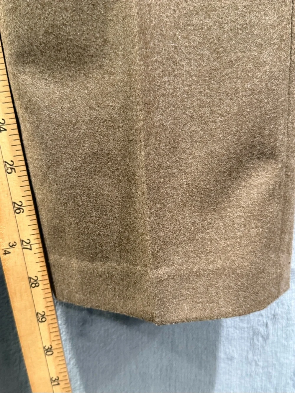 Banana Republic Fabrica Alta Marzotto 100% Wool Dress Pants Men's 34x30 Tapered